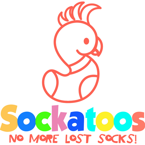 sockatoos logo symbol no more lost socks socks stay on lose socks subscribe join club offers discounts news